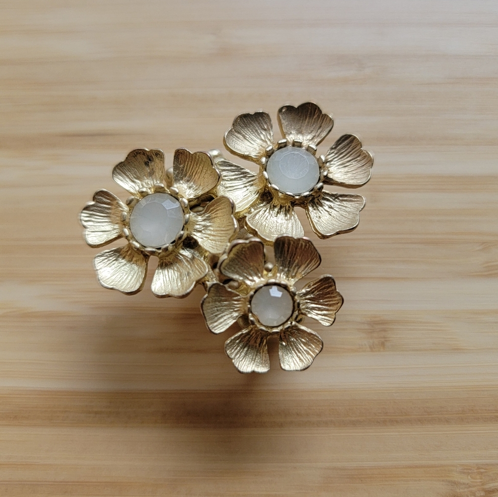Flower Cluster Ring - image 2